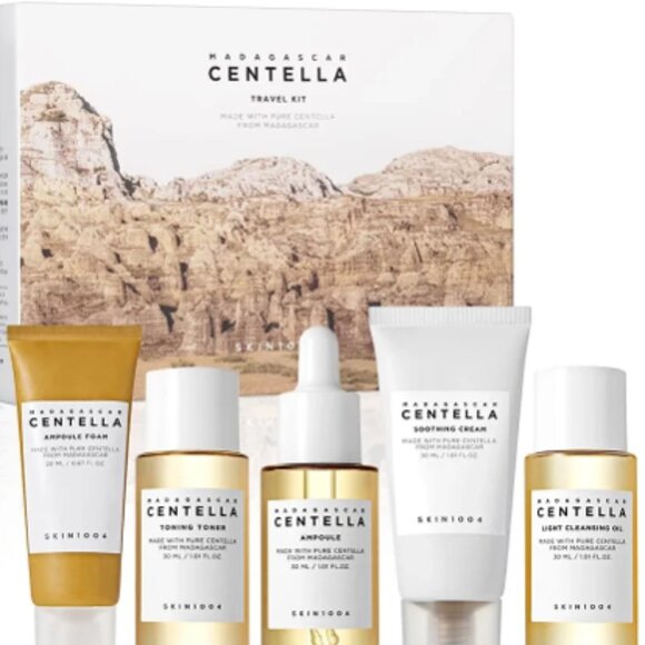 🆕 NEW Centella Skincare Travel Kit Madagascar SKIN1004 5 Piece set - Picture 1 of 5